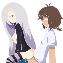 edit felation fhs fhsz3r0 fnafhs fnafhs_z3ro fnafhsrule34 freddy_(fnafhs) mai_(fnafhs) smaller_male taller_girl