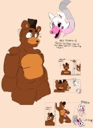 anthro balls bear brown_body canid canine clothing comic duo exposed_endoskeleton female five_nights_at_freddy's five_nights_at_freddy's_2 fox genitals hat headgear headwear hi_res lipstick machine makeup male male/female mammal mangle_(fnaf) masturbation mrluckey non-euclidean_sex penetrable_sex_toy robot scottgames serpentine sex sex_toy unusual_anatomy white_body withered_freddy