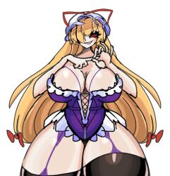 yukari yakumo from touhou by ziffern