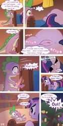 ... angry bed busted caught comic dragon english_text equine erection female friendship_is_magic horn horse male masturbation my_little_pony page_3 penis pony pussy sleeping spike spike_(mlp) straight_hair syoee_b tail text transformation twilight_sparkle_(mlp) unicorn