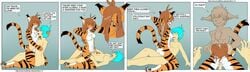 anthro ass bulge comic costume cowgirl_position dialogue female flora_(twokinds) interspecies keith_(twokinds) keith_keiser libra-11 male penetration raised_tail sex straight tail trace_(twokinds) trace_legacy twokinds webcomic what what_a_twist