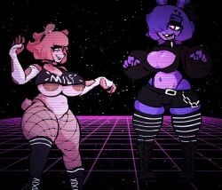 anthro bonfie bonfie_(cryptia) bonnie_(cally3d) bonnie_(fnaf) cally3d chubby chubby_female clazzey cryptiacurves fazclaire's_nightclub female five_nights_at_freddy's fnaf freddy_(fnaf) fredina's_nightclub fredina_(cally3d) frenni_(cryptia) frenni_fazclaire futanari huge_breasts huge_thighs milf scottgames stormkinght thick_thighs wide_hips