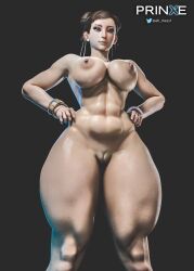 3d 3d_(artwork) alternate_version_at_source alternate_version_available asian asian_female ass big_ass big_breasts big_thighs capcom chun-li completely_naked completely_naked_female completely_nude completely_nude_female curvaceous female female_only hair_bun hartman_hips heels looking_at_viewer naked naked_female nude nude_female prinxe pussy solo solo_female street_fighter street_fighter_6 thick_thighs thighs vagina voluptuous wide_hips