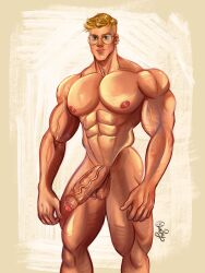 1boy abs biceps big_chest big_cock big_pecs big_penis blueboybara boner bulging_biceps caucasian caucasian_male erect_penis erection glasses hard_on huge_chest huge_cock huge_pecs huge_penis looking_back male male_only milo_thatch muscle_growth muscles muscular muscular_male pecs smooth_chest smooth_skin solo solo_male thick_thighs twitter_user_oc uncut veiny_penis