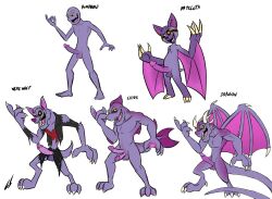 batsloth big_penis dragon lord_sarloc purple_fur purple_skin sarloc shark werewolf