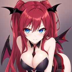 ai_generated anything_diffusion black_clothing mikey207 red_hair succubus