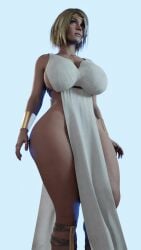 1girls 2023 3d 3d_animation animated ass big_ass big_breasts blender blonde_hair bob_d3d bouncing_ass breasts child_bearing_hips clothing dc dc_comics female female_focus female_only hips huge_breasts injustice_2 kara_zor-el karen_starr large_ass large_breasts light-skinned_female light_blue_eyes loop looping_animation massive_hips medium_hair necklace no_sound no_underwear power_girl ring simple_background supergirl supergirl_(injustice) tagme thick_thighs thighs video walking white_background wide_hips