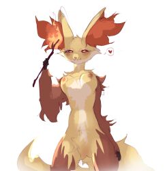 delphox from pokemon by verkzst