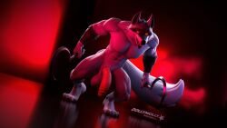 2023 3d_(artwork) abs absurd_res anthro balls biceps canid canine canis clothing death_(puss_in_boots) digital_media_(artwork) dollymolly323 dreamworks fur genitals grey_body grey_fur hi_res humanoid_genitalia humanoid_penis male mammal muscular muscular_anthro muscular_male paws penile penis puss_in_boots_(dreamworks) puss_in_boots_the_last_wish red_eyes sickle simple_background smile solo tail teeth weapon widescreen wolf