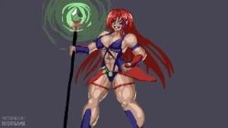 1girls animated big_breasts big_muscles breasts female huge_breasts huge_muscles hyper_muscles magic mp4 muscle_growth muscles muscular muscular_arms muscular_female muscular_legs muscular_shoulders muscular_thighs no_sound nodegama red_eyes red_hair staff tagme video