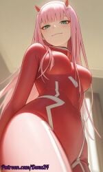 zero two (darling in the franxx) from darling in the franxx by daxa