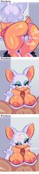 rouge the bat from sonic (series) by sourberries