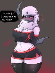 absol from game freak by krinsfon
