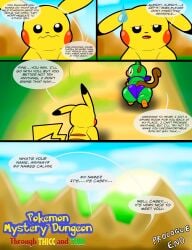 all_fours annoyed ass ass_focus calvin_(tepigfan101) casey_(tepigfan101) comic comic_page dirt end_page gay gay_anal gay_male gay_sex generation_1_pokemon generation_8_pokemon grass grookey homosexual homosexual_male homosexual_sex introduction kerchief looking_back male/male male_only male_penetrated male_penetrating mountain nervous nintendo page_7 panties pikachu pokemon pokemon_(species) pokemon_mystery_dungeon pokemon_mystery_dungeon_through_thicc_and_thin_(comic) sky spike_chunsoft sun sweat sweatdrop tepigfan101 text text_bubble thick_thighs thighs tree trees walking