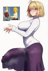 1futa ai_generated arcueid_brunestud big_breasts big_penis blonde_futa blonde_hair busty dick dickgirl erect_penis erection erection_under_clothes fat_cock futa_only futanari huge_breasts huge_cock large_breasts large_penis melty_blood_arcueid_figure_(meme) meme mostly_clothed penis penis_under_clothes reference_image rengchan tsukihime