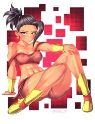 kale from dragon ball by ferr z7
