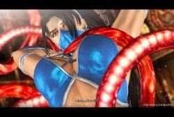 1girls 3d 3d_(artwork) arms_behind_back captured captured_heroine chains chobixpho fit_female human human_female imminent_rape interspecies kitana kitana_(mk9) large_breasts light-skinned_female mature_female monster monster_on_female monster_rape mortal_kombat mortal_kombat_x rape restrained restraints slim_waist tagme tentacle tentacle_rape tentacle_sex teratophilia