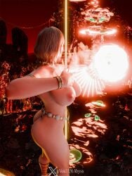 3d 3d_(artwork) 3d_model 3d_render big_areola big_ass big_breasts big_nipples big_thighs blonde-haired_female blonde_female blonde_hair commissions_open female female_focus female_only hell huge_ass huge_breasts huge_thighs nude nude_female patreon_artist reference_to_character serena_(the_first_descendant) tfd the_first_descendant