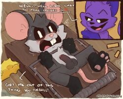 catnap (poppy playtime) from critters (poppy playtime) by notsafeforwanking