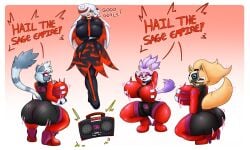 blaze the cat from idw publishing by quickcast