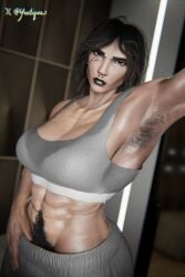 fareeha amari from overwatch by yeetiques