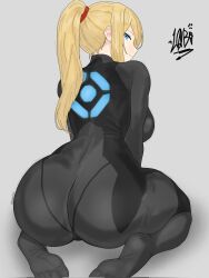 samus aran from metroid by drawlab33t