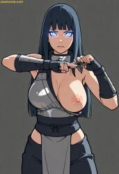 hyuuga hinata from naruto by jorenzone