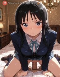 mio akiyama (k-on!) from k-on! by fingerhotpepper