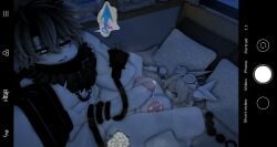 1boy 1girls 3d areolae balls bed bedroom big_breasts big_penis breasts camera_pov camera_view chenoo cum female nipples nude part_of_comic penis phone_camera roblox roblox_avatar roblox_studio robloxian selfie tagme vibrator yukari_hanarr34