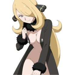 cynthia (pokemon) from game freak by mnkr98