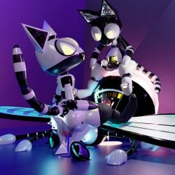 1:1 3d_(artwork) 4_arms ambiguous_gender anthro arthropod ass back_wings beetle blender_(artwork) blender_cycles_(artwork) bob_unit_(mechadove) bodily_fluids charging_port colored_cum crush cum destruction digital_media_(artwork) domestic_cat elateroid felid feline felis firefly genital_fluids genitals glitch glowing glowing_eyes group head_crush hi_res insects lumii_(mechadove) machine male malfunction mammal masochism mechabare mechadove multi_arm multi_limb pawpads paws penis pepr_(mechadove) robogore robot robot_anthro sadism salt_(mechadove) simple_background smashed sparks trio unusual_bodily_fluids unusual_cum unusual_genital_fluids wings wire