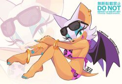 rouge the bat from sega by m5mona