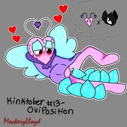 1girls antennae antennae_(anatomy) anthro anthro_female anthro_only armless big_belly birth birthing black_body blue_egg blue_eyelids blue_wings blush butterfly butterfly_wings canon_x_oc clothes clothing dandy's_world dress egg egg_laying eggs female female_anthro female_furry female_only female_solo fetish flutter_(dandy's_world) furry furry_female furry_only furry_solo genitals gray_background grey_background hair_covering_eye heart insect_wings insects kinktober kinktober_2025 laying_down laying_egg laying_eggs laying_on_side lee_wolfdog lidded_eyes lying lying_down lying_on_side neck_fluff no-human no_arms no_human no_humans no_underwear non-human non-human_only non_human oc oc_x_canon on_side one_eye_closed one_eye_obstructed only_female only_furry original original_character oviposition pink_body plain_background pregnant pregnant_belly pregnant_female purple_dress pussy red_hearts roblox roblox_game shipping simple_background solo solo_anthro solo_female solo_furry stormy_(lee_wolfdog) sweat sweatdrop sweating thinking_of_someone thought_bubble video_games vulva white_face wings