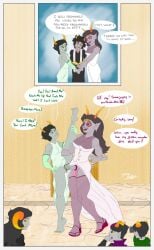 1futa 2boys 3girls aradia_megido artist_request biting_lip black_hair book breasts closed_eyes clothing comic crown cum cum_in_pussy cum_inside dialogue eridan_ampora fangs feferi_peixes fins futa_on_female futanari gloves goggles green_eyes green_lipstick grey_skin hand_holding heels homestuck horns kanaya_maryam karkat_vantas long_hair ms_paint_adventures nepeta_leijon penis pink_eyes pink_lips priest public_sex purple_eyes purple_hair pussy recording red_eyes sharp_teeth short_hair smile source_request speech_bubble text troll vaginal_penetration wedding_dress wedding_ring yuri