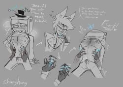 alastor (hazbin hotel) from hazbin hotel