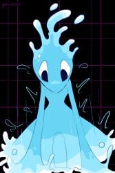 ambiguous_penetration blue_body cowgirl_position darkner deltarune duo elemental_creature erection female first_person_view from_front_position genitals glistening glistening_body hi_res humanoid humanoid_genitalia humanoid_penis miss_mizzle motion_lines on_bottom on_top penetration penile penile_penetration penis pincoosh sex solo_focus translucent translucent_body undertale_(series) water water_creature