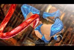 1girls 3d 3d_(artwork) arms_behind_back captured captured_heroine chains chobixpho cuffs defeated defeated_heroine human imminent_rape interspecies kitana kitana_(mk9) light-skinned_female monster monster_on_female monster_rape mortal_kombat mortal_kombat_x rape restrained restraints sex_slave spread_legs tagme tentacle tentacle_rape tentacle_sex teratophilia thigh_boots thighhighs