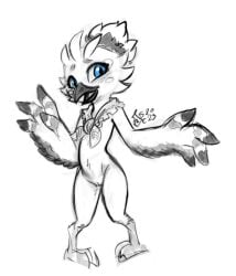 anthro avian rito rule_63 soft_feathers soulcentinel tagme tears_of_the_kingdom the_legend_of_zelda tulin_(zelda)