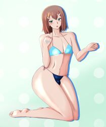 @yuitoeru baka_to_test_to_shoukanjuu bikini bulge bulge_through_clothing femboy kinoshita_hideyoshi tomgirl trap