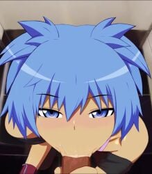 1080p 2boys 2d 2d_(artwork) 2d_animation 2d_artwork :>= animated animation assassination_classroom big_penis blowjob blue_eyes blue_hair blush c3_piyo cum cum_in_mouth cum_on_face cum_on_hair digital_art digital_media digital_media_(artwork) duo fellatio femboy gay girly horny_male longer_than_30_seconds looking_at_viewer male male_on_femboy male_only male_pov oral oral_sex penis pov pov_blowjob shiota_nagisa sound tagme trap video yaoi you