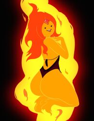 flame princess from adventure time by cani (artist)