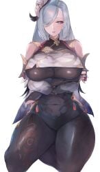 1girls 2020s 2d 2d_(artwork) 4_fingers 5_fingers anime anime_nose anime_style arms arms_crossed arms_tied arms_under_breasts asian asian_clothes asian_clothing asian_female belly belly_button big_boobs big_breasts big_butt big_hips big_tits blue_hair blue_nail_polish blue_nails boobs breasts butt chinese chinese_clothes chinese_clothing chinese_dress clothed clothed_female clothes clothing color colored curvy curvy_body curvy_female curvy_figure curvy_hips curvy_thighs eyelashes eyes_half_open eyes_open female female_only fingers first_person_perspective first_person_view gem gems gemstone gemstones genshin_impact glove gloves half-closed_eye half-closed_eyes hands_crossed hands_tied hands_under_breasts hips hoyoverse human humanoid humanoid_genitalia jewel jewelry jewels kataku_musou laying laying_down light-skinned_female light_skin lipstick_mark long_hair looking_at_viewer magic magic_user magic_user_outfit magical_girl make_up makeup mammal mammal_humanoid marking markings multicolored_eyes neck no_background no_dialogue no_text open_mouth pov pov_eye_contact purple_eyes sheer sheer_clothes sheer_clothing sheer_legwear shenhe_(genshin_impact) simple_background sitting sitting_down sitting_on_floor sitting_on_ground solo textless thick_thighs thighs tits tongue tongue_out underboob underboob_shirt video_game video_game_character video_game_franchise video_games white_background white_body white_skin wide_hips wide_thighs yellow_skin