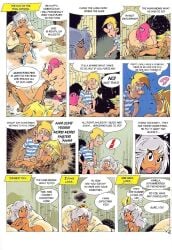 1990s 1999 20th_century 3girls amazon blonde_female blonde_hair blonde_pubic_hair boots boots_only chubby_female clothed clothed_male clothed_male_nude_female clothed_sex comic comic_page condom condom_on_penis crown dialogue executioner's_hood fat fat_woman forced_impregnation former_queen hood hood_only impregnation_attempt island legs_held_open legs_tied_open light-skinned_female light-skinned_male multiple_girls naked naked_female narration nude nude_female nude_female_clothed_male orgasm_face page_32 pale-skinned_female pierre_seron pretending pubic_hair pussy queen sex_sounds striped_shirt tan-skinned_female tiara tied_to_chair tied_to_table tied_up underwear unshaved_pussy white_hair