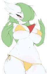 1girls big_breasts breasts female gardevoir hi_res nintendo pokémon_(species) pokemon pokemon_(species) pokemon_rse thick_thighs wide_hips wip woobin94