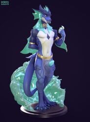 3d_(artwork) 3d_animation animated anthro aquatic_dragon armwear ass balls beckoning bottomwear bottomwear_aside choker clothing clothing_aside digital_media_(artwork) dragon ecrivl erection fin fin_frill frill_(anatomy) genitals gesture hand_tattoo humanoid inviting inviting_to_fuck jewelry kai_(kaislair) kaislair loincloth loincloth_aside loincloth_only male marine masked_dragon membrane_(anatomy) necklace penis shark_tail solo solo_male unusual_anatomy unusual_genitalia water