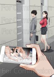 1girls 2boys 2d blowjob cellphone comission cum cum_in_pussy cum_inside drd drooling faceless_male fellatio female hair_grab juxtaposition looking_at_viewer male male/female mobile_phone muscular muscular_male netorare office office_lady oral phone phone_screen prone_bone rape saliva saliva_trail sex sleep_molestation sleeping somnophilia straight threesome unaware unconscious vaginal_penetration vaginal_sex