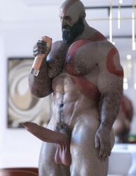 kratos from god of war by nsfwmaker