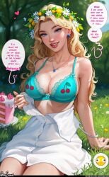 1girls aroma_sensei background big_ass big_breasts blonde_hair blue_eyes bra breasts busty cake cleavage curvaceous curvy curvy_figure cute cute_face digital_media_(artwork) dress eyebrows eyelashes eyes female female_focus fit fit_female food hair haley_(stardew_valley) hips hourglass_figure human large_breasts legs light-skinned_female light_skin lips long_hair mature mature_female sitting slim slim_waist stardew_valley straight thick thick_legs thick_thighs thighs top_heavy undressing upper_body veiny_breasts voluptuous waist wide_hips