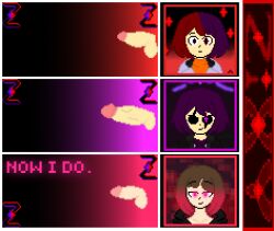 1futa 2boys 2d 2d_(artwork) 2d_artwork balls bete_noire color dark_zixy futanari glitchtale male medium_penis oc penis penis_size_chart pixel_art self_upload small_penis tagme text uncensored uncensored_penis undertale undertale_(series) undertale_au z!betty zixy zixy_oc