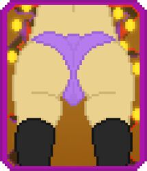 1girls 2d 2d_(artwork) 2d_artwork ass ass_focus color female frisk panties pixel_art self_upload tagme thighs transparent_background undertale undertale_(series) undertale_fanfiction zixy